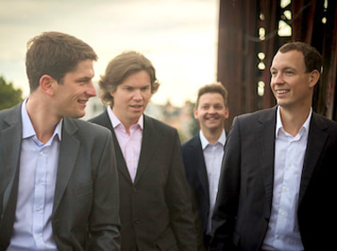 Photo of the Bennewitz Quartet